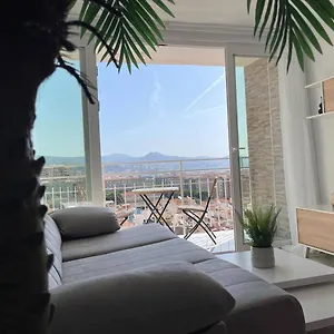 Apartamento Holidays2malaga Princesa 3 Dormitorios, Vistas Al Mar Y Montaña, Terraza Y A 200m A La Playa, Málaga